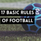 what are the 17 rules of football